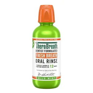 Nước súc miệng TheraBreath Mild Mint